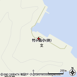 愛媛県宇和島市津島町竹ヶ島257周辺の地図