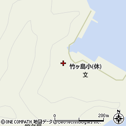 愛媛県宇和島市津島町竹ヶ島115周辺の地図