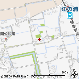 福岡県みやま市高田町江浦971周辺の地図