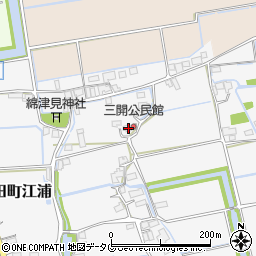 福岡県みやま市高田町江浦960周辺の地図