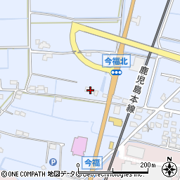 福岡県みやま市高田町今福762周辺の地図