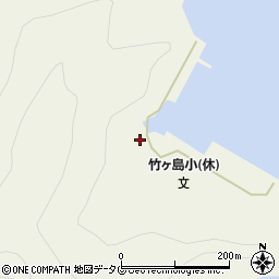 愛媛県宇和島市津島町竹ヶ島93周辺の地図