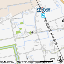 福岡県みやま市高田町江浦902周辺の地図