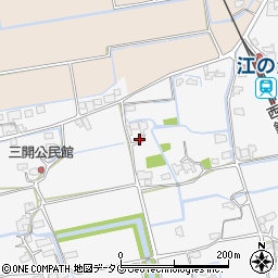 福岡県みやま市高田町江浦952周辺の地図