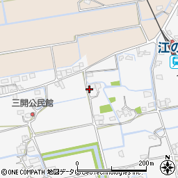 福岡県みやま市高田町江浦951周辺の地図