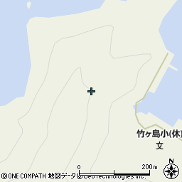 愛媛県宇和島市津島町竹ヶ島周辺の地図