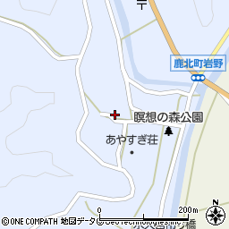 熊本県山鹿市鹿北町岩野5452周辺の地図