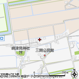福岡県みやま市高田町江浦1288周辺の地図