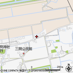 福岡県みやま市高田町江浦1279周辺の地図