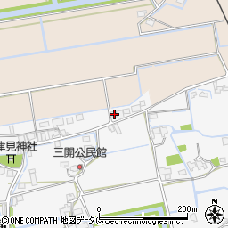 福岡県みやま市高田町江浦1281周辺の地図