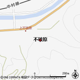 高知県黒潮町（幡多郡）不破原周辺の地図