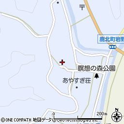 熊本県山鹿市鹿北町岩野5439-3周辺の地図