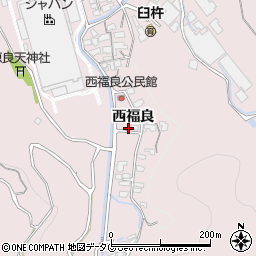 大分県臼杵市西福良1575周辺の地図