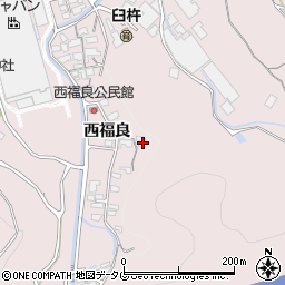 大分県臼杵市西福良1639周辺の地図