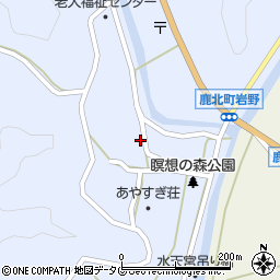 熊本県山鹿市鹿北町岩野5456周辺の地図