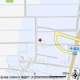 福岡県みやま市高田町今福810周辺の地図