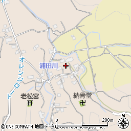 福岡県みやま市高田町田浦1019周辺の地図