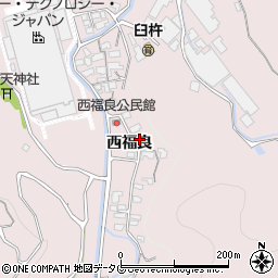 大分県臼杵市西福良1568周辺の地図