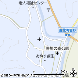 熊本県山鹿市鹿北町岩野5497周辺の地図
