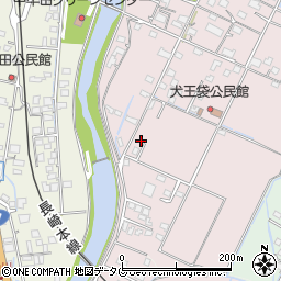 佐賀県鹿島市犬王袋乙-2895-6周辺の地図