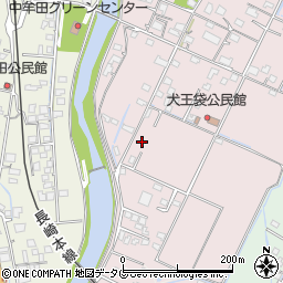 佐賀県鹿島市犬王袋乙-2895周辺の地図