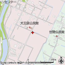 佐賀県鹿島市犬王袋乙-2867周辺の地図