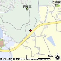 福岡県みやま市高田町岩津62周辺の地図