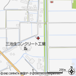 福岡県みやま市高田町江浦174周辺の地図