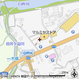 マルミヤストア野田店周辺の地図