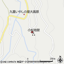 大分県玖珠郡九重町湯坪581周辺の地図