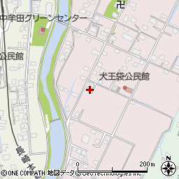 佐賀県鹿島市犬王袋乙-2895-9周辺の地図