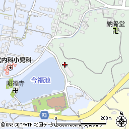 福岡県みやま市高田町岩津2周辺の地図