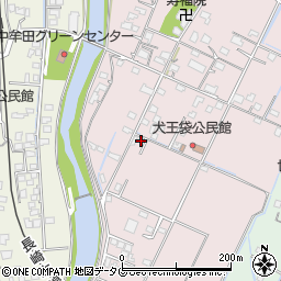 佐賀県鹿島市犬王袋乙-2895-8周辺の地図