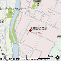 佐賀県鹿島市犬王袋277-2周辺の地図