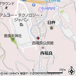 大分県臼杵市西福良1602周辺の地図