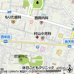 西牟田薬局周辺の地図