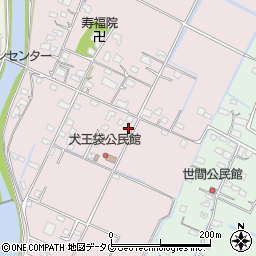 佐賀県鹿島市犬王袋乙-2783周辺の地図