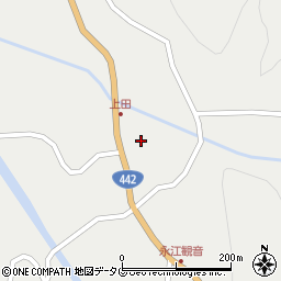 熊本県阿蘇郡小国町上田281周辺の地図