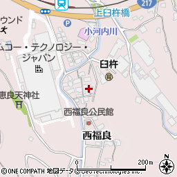 大分県臼杵市西福良1620周辺の地図