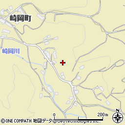 長崎県佐世保市崎岡町1750周辺の地図