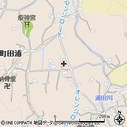 福岡県みやま市高田町田浦753周辺の地図