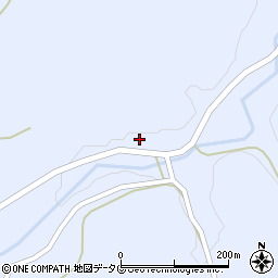 熊本県山鹿市鹿北町岩野4585-3周辺の地図