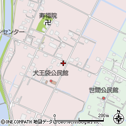 佐賀県鹿島市犬王袋乙-2783-4周辺の地図