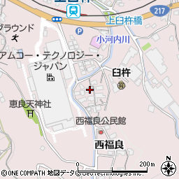 大分県臼杵市西福良1610周辺の地図