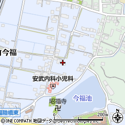 福岡県みやま市高田町今福173周辺の地図