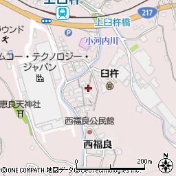 大分県臼杵市西福良1616周辺の地図