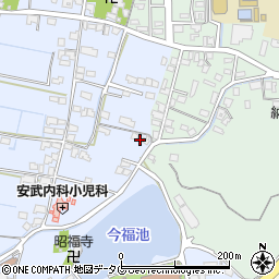 福岡県みやま市高田町今福168周辺の地図
