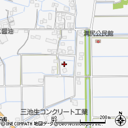 福岡県みやま市高田町江浦439周辺の地図