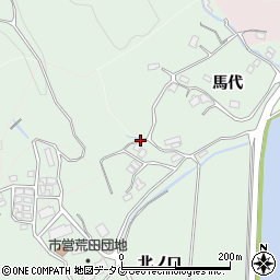 大分県臼杵市前田周辺の地図