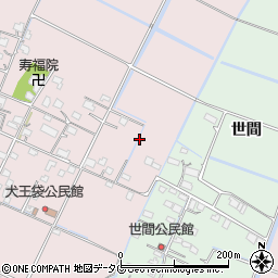 佐賀県鹿島市犬王袋周辺の地図